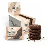 Myprotein Baked Protein Cookie - 12 x 75g - Double Chocolate Chip