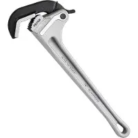 Vevor Rörtång, 18" Rak Rörtång i Aluminium, Automatisk Käftjustering, Justerbar VVS-nyckel, Lätt att bära, Ergonomiskt Handtag, Upphängbar Design, För Vattenrör, Bilreparationer