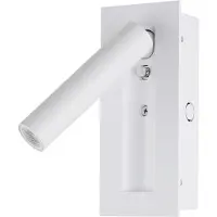 V-TAC 239986 Nattduksbordslampa LED LED 2 W Varmvit EEK: G (A - G) Vit