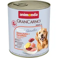 Animonda Grancarno Sensitive Chicken and Potato Pocket 800 g