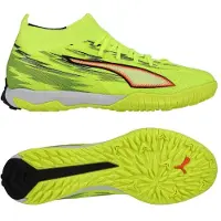 Puma Ultra 6 Match + TT Unleashed - Gul/Svart/Röd/Gul - Turf (TF), storlek 44