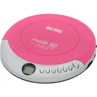 ROXX PCD 501 pink Bärbar CD-spelare CD, CD-R, CD-RW, MP3 Rosa, Silver