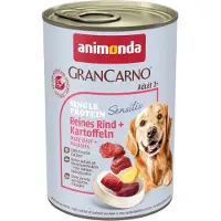 Animonda Grancarno Sensitive Kalkon med potatis 6x400 g