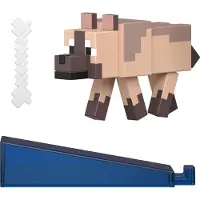 Minecraft Chestnut Wolf 8cm Figur