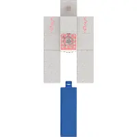 Minecraft Chestnut Wolf 8cm Figur