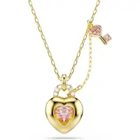 Swarovski Halsband guld / rosa / transparent