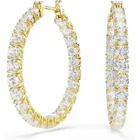 Swarovski Örhängen 'MATRIX' guld / transparent