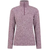Mountain Warehouse Dam/Dotter Idris Half Zip Fleece Top (Bourgogne)