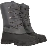 Mountain Warehouse Mens Plough Snökängor (Svart)