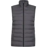 Mountain Warehouse Mens Seasons II Vadderad Gilet (Charcoal)