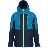 Mountain Warehouse Ravine 3 in 1 vattentät jacka för barn/ungdomar (Blå)