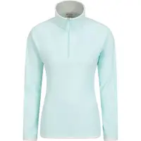 Mountain Warehouse dam/dam Montana Half Zip Fleece Top (Mint)
