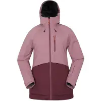 Mountain Warehouse Damers Alpine Vattentät Fodrad Skidjacka (Mörk Lila)