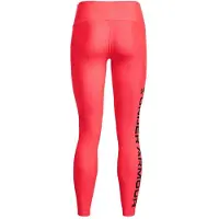 Under Armour HeatGear Leggings med full längd för damer/kvinnor (Röd)
