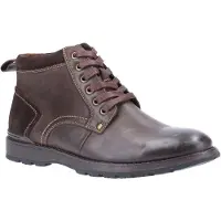 Hush puppies Herr Dean Läderstövlar 11 UK brun