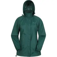 Mountain Warehouse Womens/Ladies Pakka II Waterproof Jacket (Dark Green)