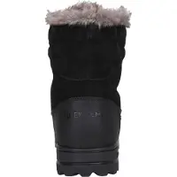 Mountain Warehouse Dam Vostock Läder Vattentäta Termiska Snöboots (Svart)