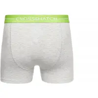 Crosshatch Mens Astral Boxershorts (Förpackning med 12) (Grey Marl)