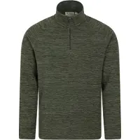 Mountain Warehouse Mens Snowdon II Fleece Top (Grön)