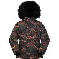 Mountain Warehouse Barn/ungdomar Berg Abstract Skidjacka (Svart)