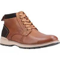 Hush puppies Herr Dean Läderstövlar 11 UK solbränna