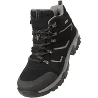 Mountain Warehouse Herr Voyage Suede Vattentäta Kängor (Svart)