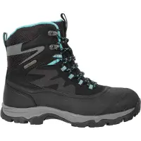 Mountain Warehouse Dam Ultra Piste Basher II Vattentäta Snöskor (Svart)