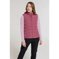 Mountain Warehouse Dam/Dam Opal Vadderad Gilet (Rosa)
