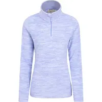 Mountain Warehouse Snowdon Melange Fleece Top (Lilac), dam/dam
