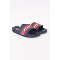 Crosshatch Mens Mentella Sliders (Marin/Röd)