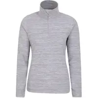 Mountain Warehouse Snowdon Melange Fleece Top (Grå) för dam och dam