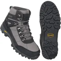 Mountain Warehouse Mens Storm Extreme Suede Vattentäta Vandringskängor (Mörkgrå)