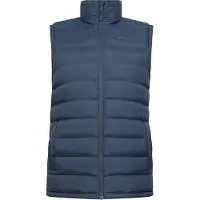 Mountain Warehouse Mens Seasons Fuskpäls Fodrad Vadderad Gilet (Marin)