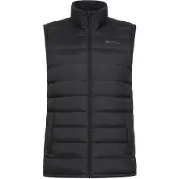 Mountain Warehouse Mens Seasons II Vadderad Gilet (Svart)