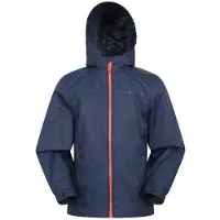 Mountain Warehouse Torrent vattentät jacka med tejpade sömmar för barn/ungdomar (Blå)