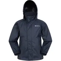 Mountain Warehouse Vattentät jacka Pakka II för barn/ungdomar (mörkblå)