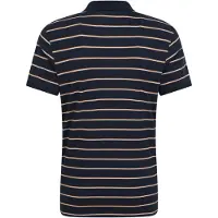 Mountain Warehouse Mens Wren Stripe Cotton Polo Shirt (Navy)