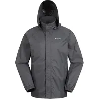 Mountain Warehouse Mens Pakka II Vattentät Jacka (Grå)