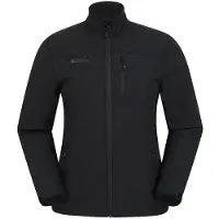 Mountain Warehouse Mens Grasmere Soft Shell Jacka (Svart)