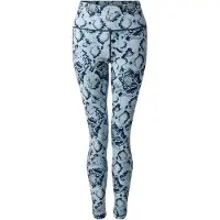 Dare 2b Dam/Lady Influential II Leggings med ormtryck (Blå)