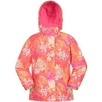 Mountain Warehouse Snowdrop Watercolour skidjacka för barn/ungdomar (Bright Orange)