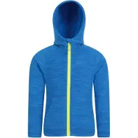 Mountain Warehouse Snowdonia II Full Zip Hoodie för barn/ungdomar (Blå)