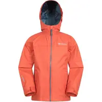 Mountain Warehouse Torrent vattentät jacka med tejpade sömmar för barn/ungdomar (rost)