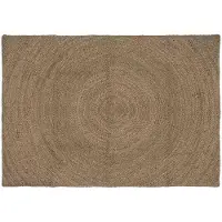vidaXL Områdesmattor Rektangulär Grå 120 x 170 cm Jute