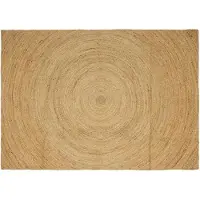vidaXL Områdesmattor Rektangulär Brun 160 x 230 cm Jute