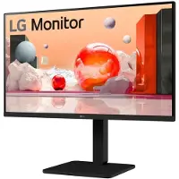 LG 27BA450-B - LED-skärm - 27 - 1920 x 1080 Full HD (1080p) @ 100 Hz - IPS - 250 cd/m² - 1300:1 - 5 ms - HDMI, VGA, DisplayPort - högtalare