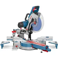 Bosch GCM 12 SDE Skärmaskin/såg med avgasuttag