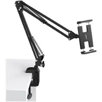 UGREEN Lazy Arm Tablet Holder - Monteringssats (vridbar arm, spännbleck, hållare) - för surfplatta - aluminiumlegering - skärmstorlek: 4-12.9