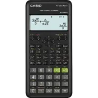 Casio FX-82ES PLUS-2, Ficka, Vetenskapsfunktion, 12 siffror, Batteri, Svart