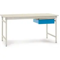 Manuflex BB5231.0002 Arbetsbordmöbel Grå-vit (RAL 7035)